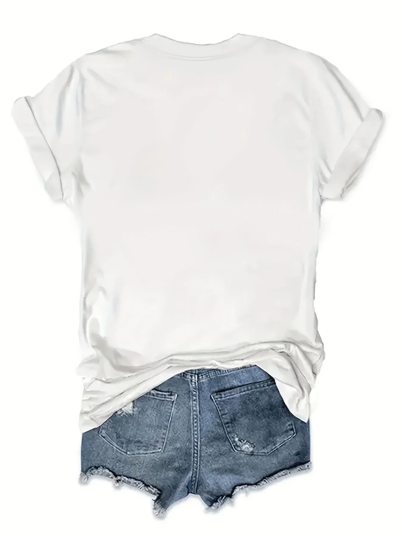 Ciao Bella Women's Crew Neck T-Shirt - Casual Short Sleeve Letter Print Polyester Blend Spring & Summer Top Italian Lemon