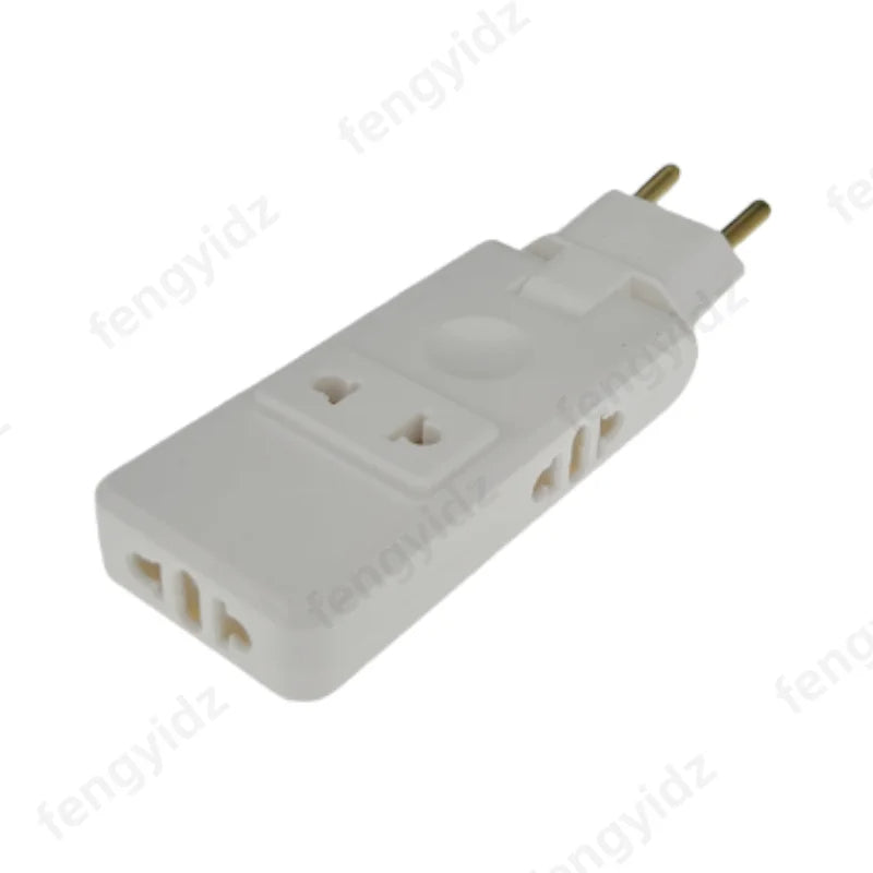 4 in 1 Wall Outlet Extension Eu Electrical Socket 180 Degree Plug Adapter Canada Mexico Travel Aadapter Portable Power Converter
