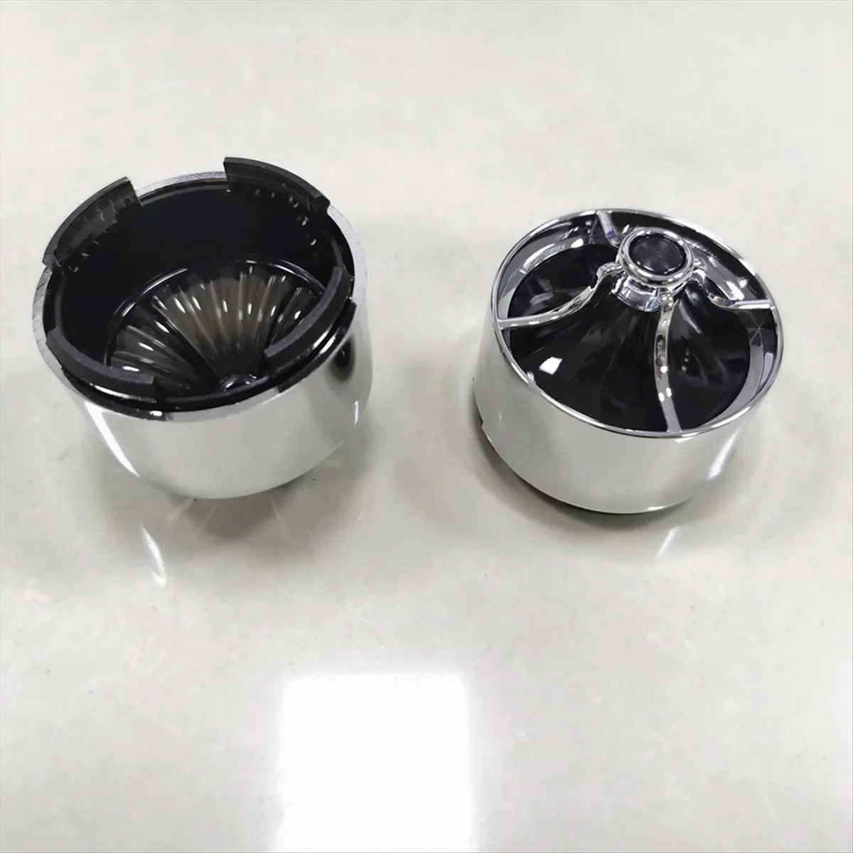 Smoke Lens Turn Signal Bezels Cover for Harley Dyna Softail Road Street Glide