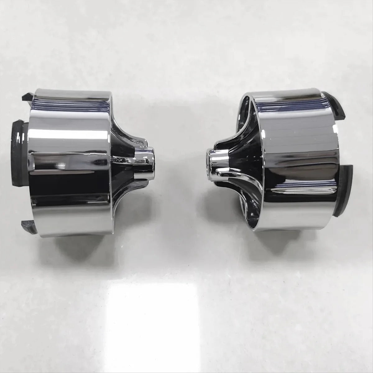Smoke Lens Turn Signal Bezels Cover for Harley Dyna Softail Road Street Glide