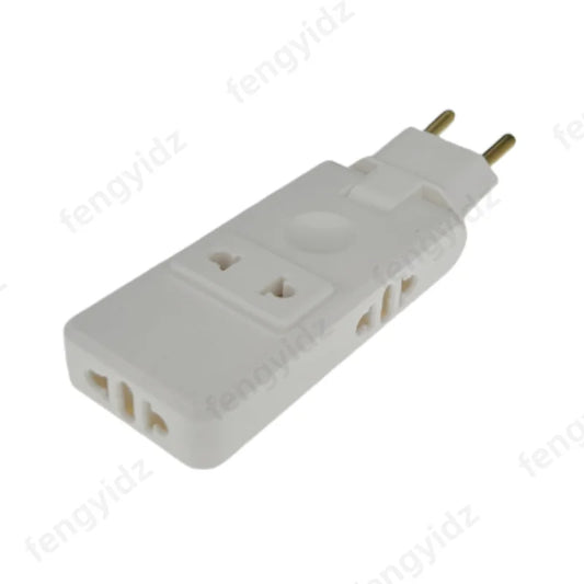 4 in 1 Wall Outlet Extension Eu Electrical Socket 180 Degree Plug Adapter Canada Mexico Travel Aadapter Portable Power Converter